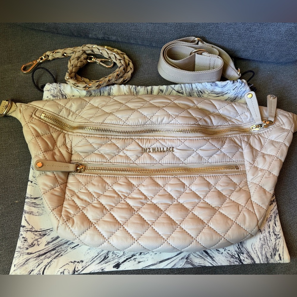MZ Wallace Crosby Sling - Buff